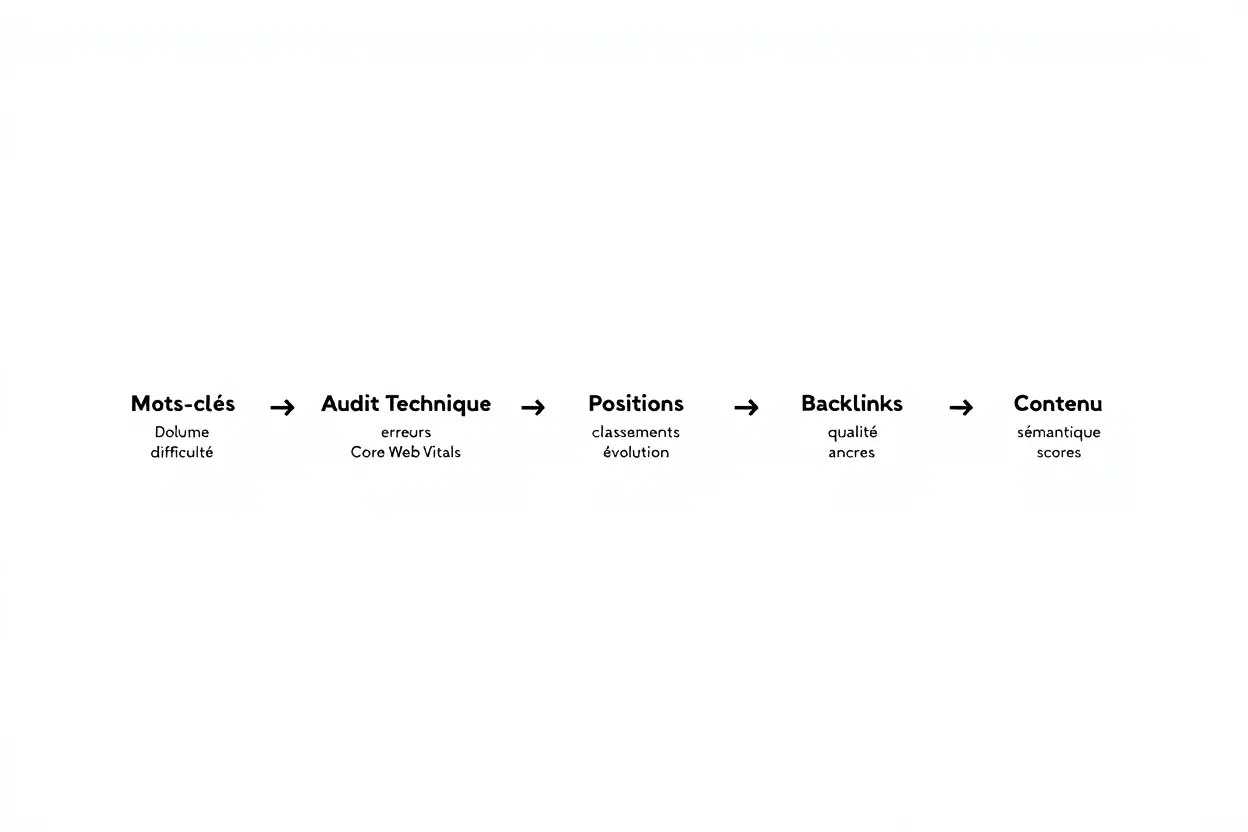 Fonctionnalités clés des outils SEO